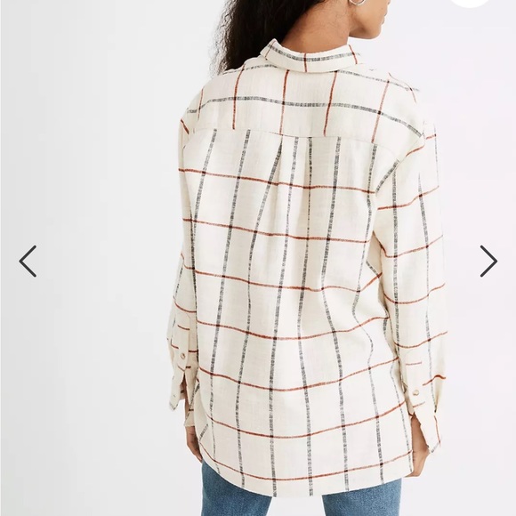 Madewell Flannel Ex Boyfriend Shirt - Picture 2 of 5